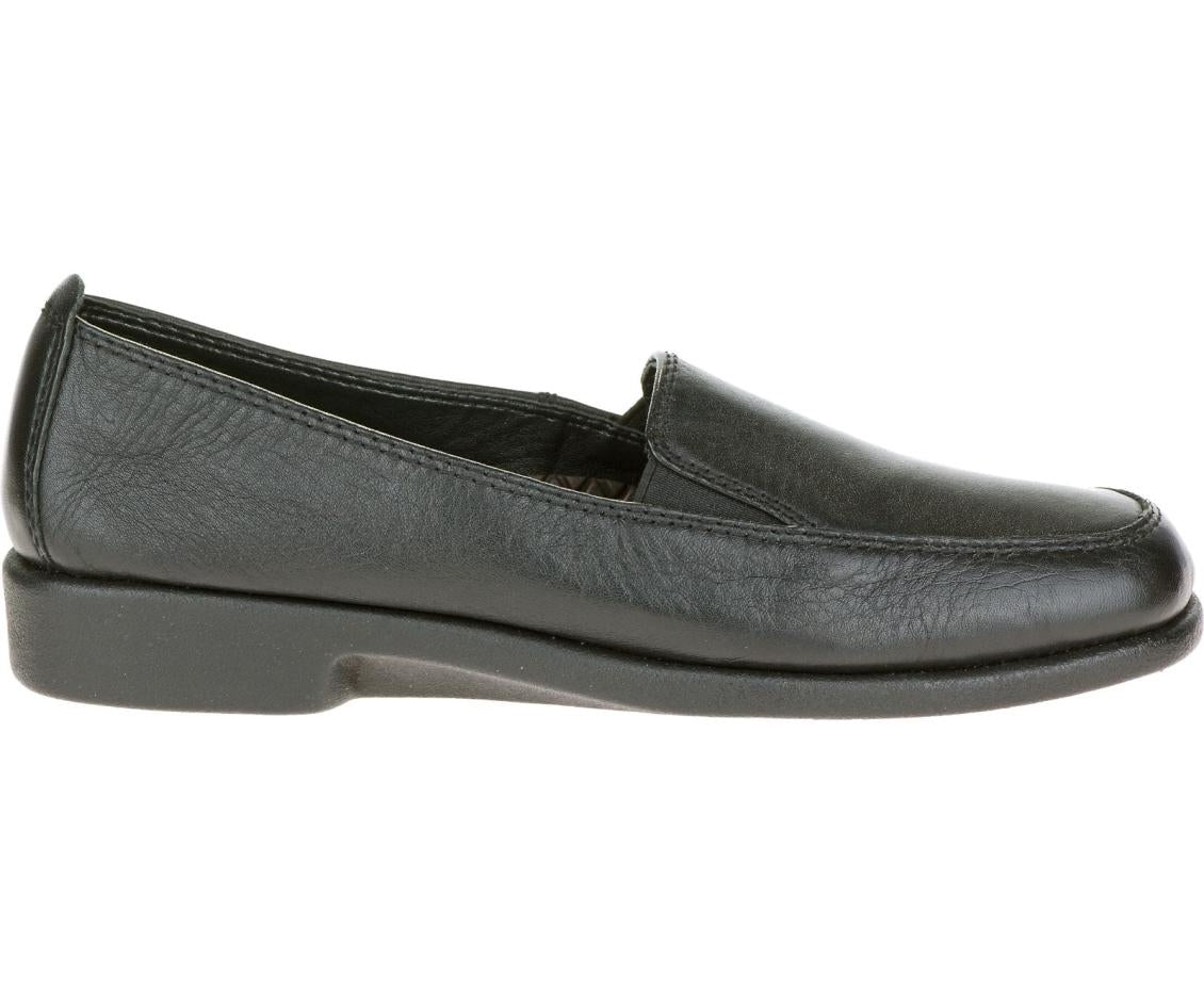 Women Walking Shoes | Hush Puppies Heaven Black Leather