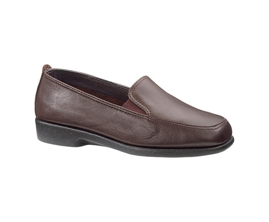 Women Walking Shoes | Hush Puppies Heaven Dark Brown Leather