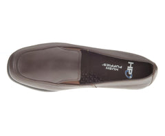Women Walking Shoes | Hush Puppies Heaven Dark Brown Leather