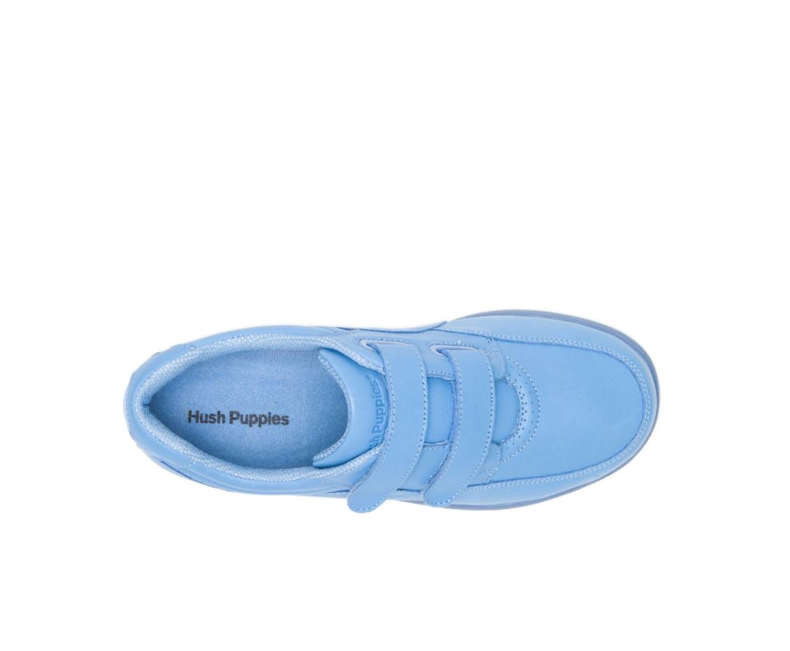 Women Walking Shoes | Hush Puppies Power Walker Ii Blue Surf Leather