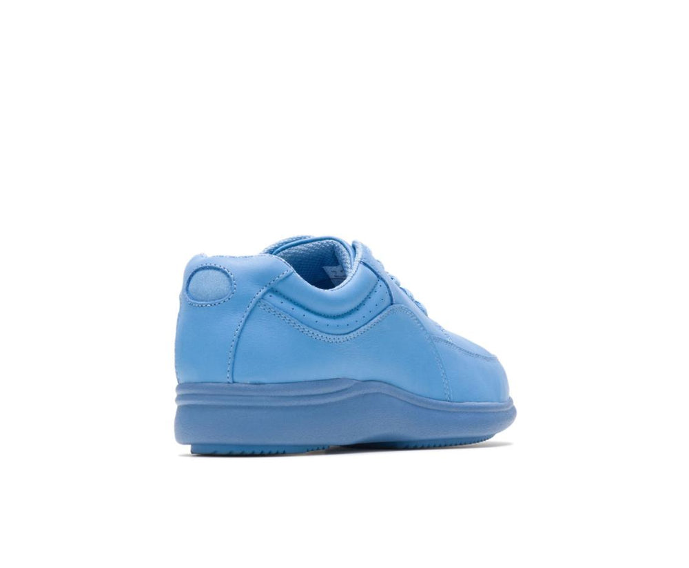 Women Walking Shoes | Hush Puppies Power Walker Surf Blue Leather