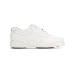 Women Walking Shoes | Hush Puppies Power Walker White Leather